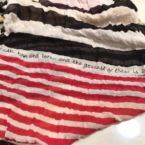 Faith, Hope, and Love scarf